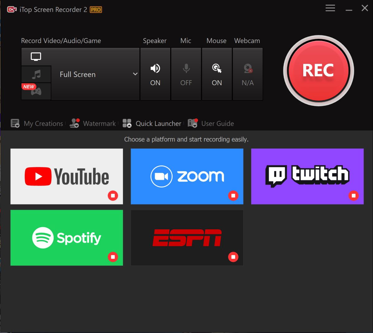iTop Screen Recorder Pro 2.1.0.548 (x64) Full + Crack Pirate4All