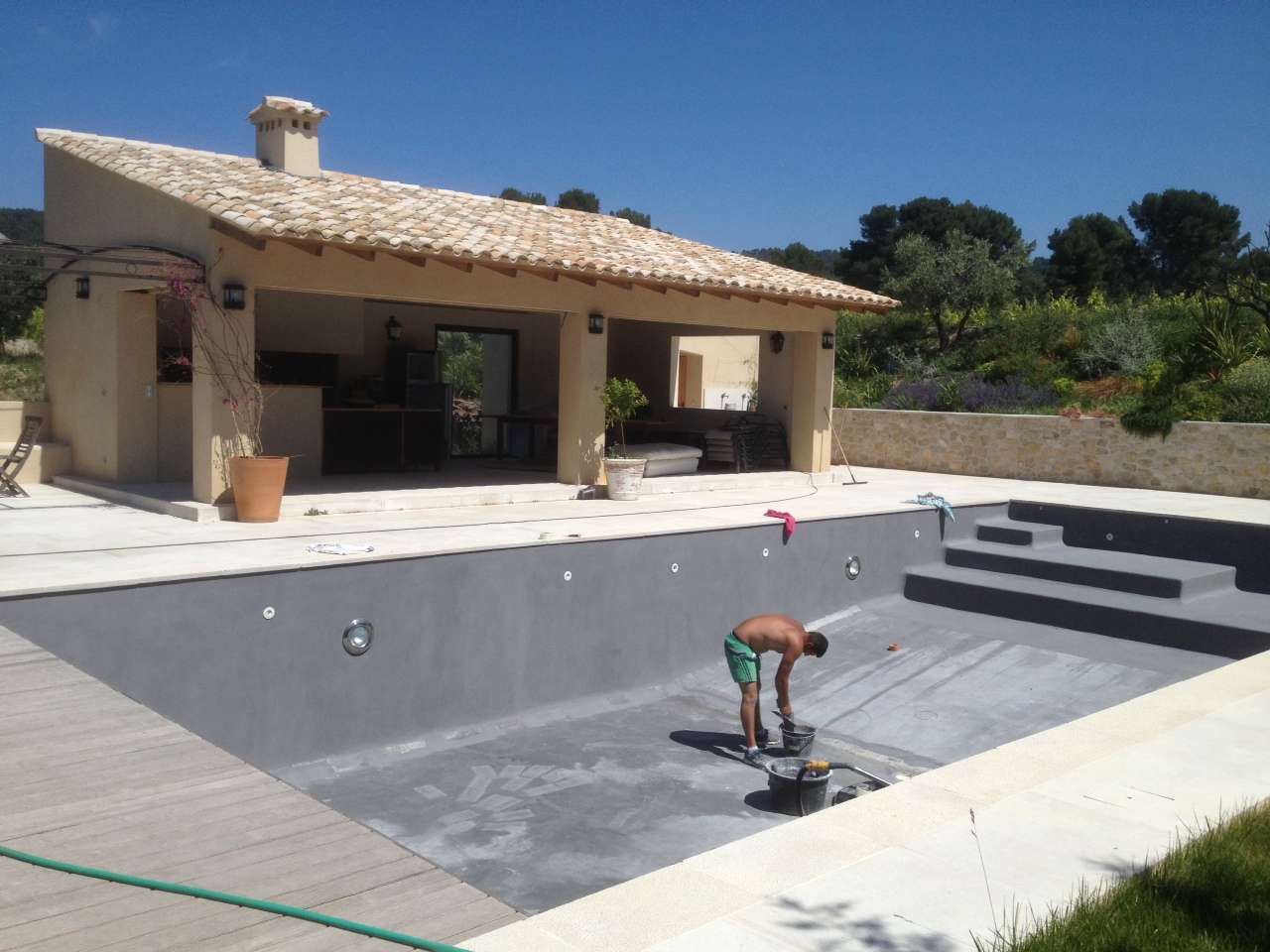 Marinal Choose the bottom of your swimming pool