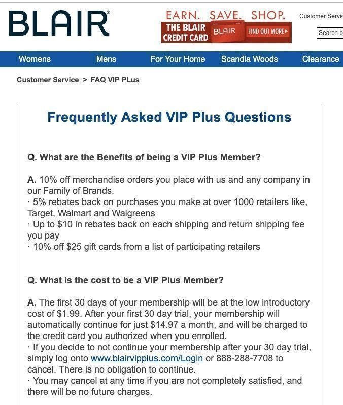 Blair.com Customer Care And Support With Faqs: How Do I Delete My Blair Account? @ Pissed Consumer Help Center