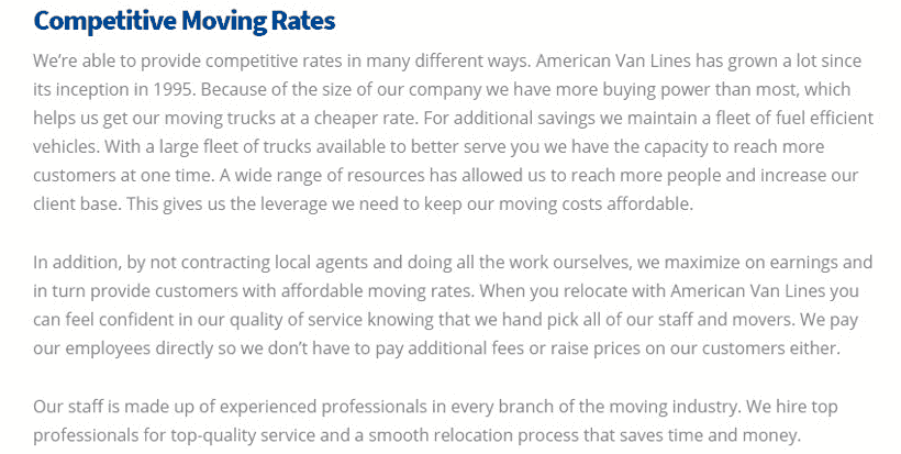 National van lines offers expert long distance moving, packing & storage. American Van Lines Customer Service Faqs Pissed Consumer Help