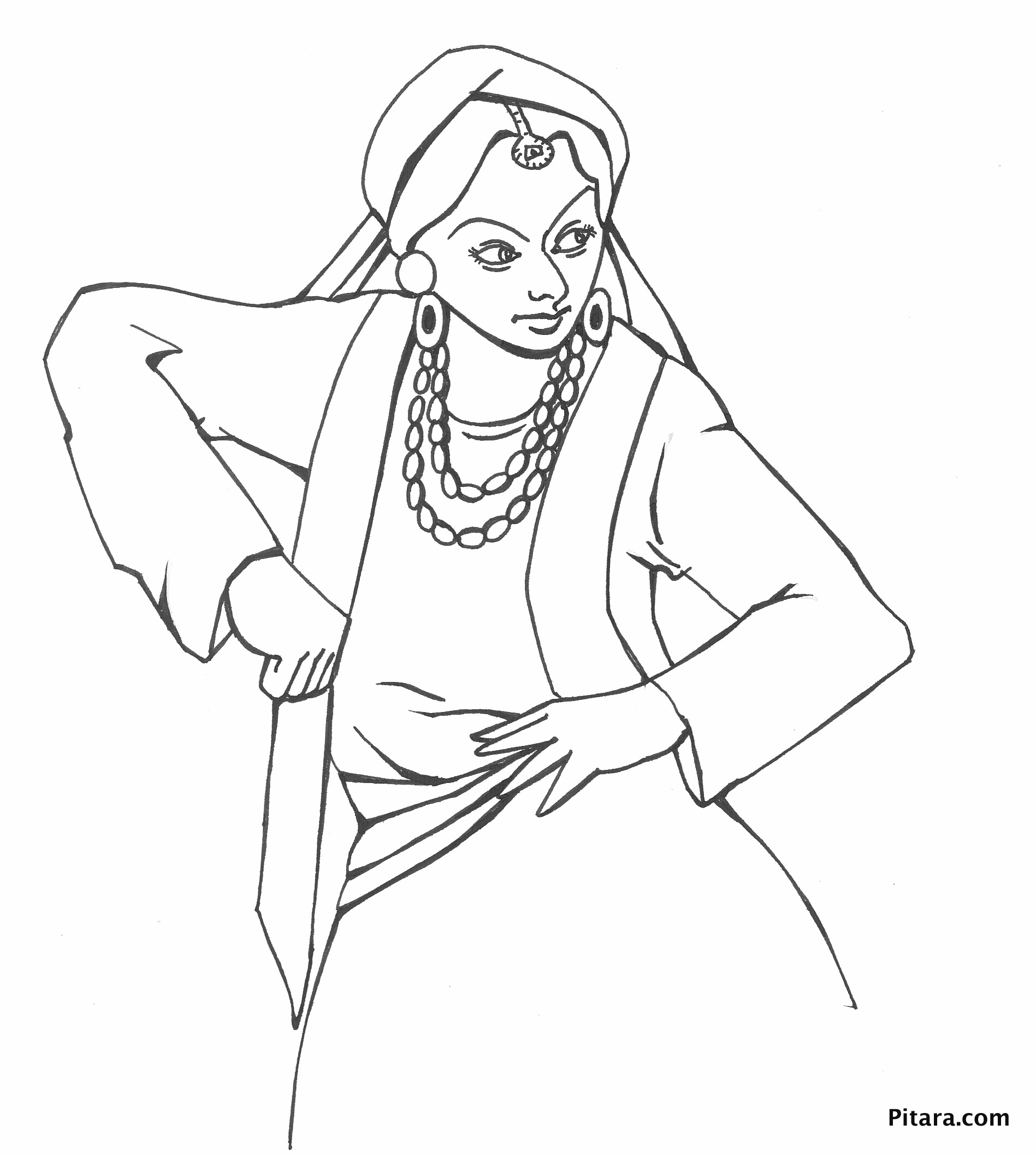 Dancing Styles Coloring Pages Pitara Kids Network