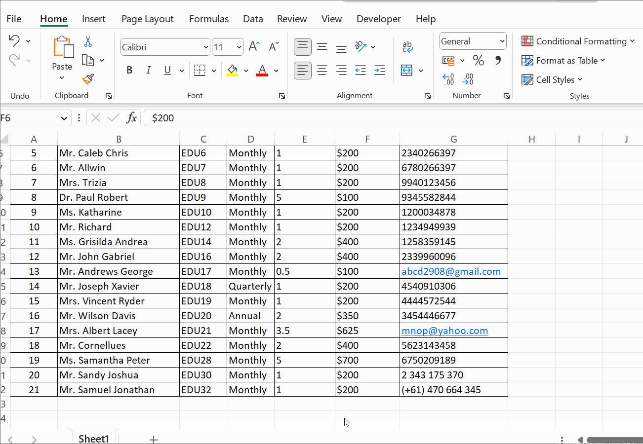 How to Hide Columns in Excel Pitman Training
