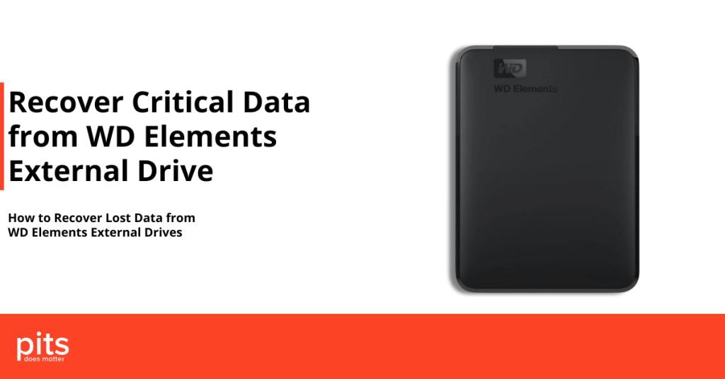 Recover Critical Data from WD Elements External Drive