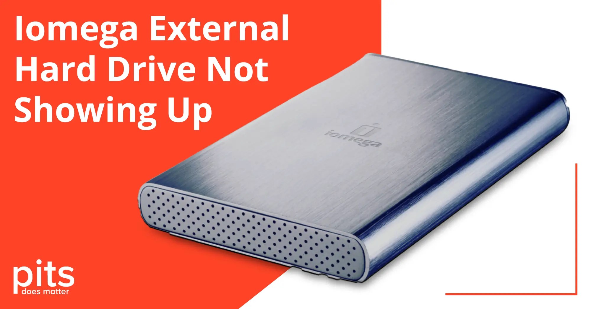 Iomega External Hard Drive Not Showing Up on Windows 10