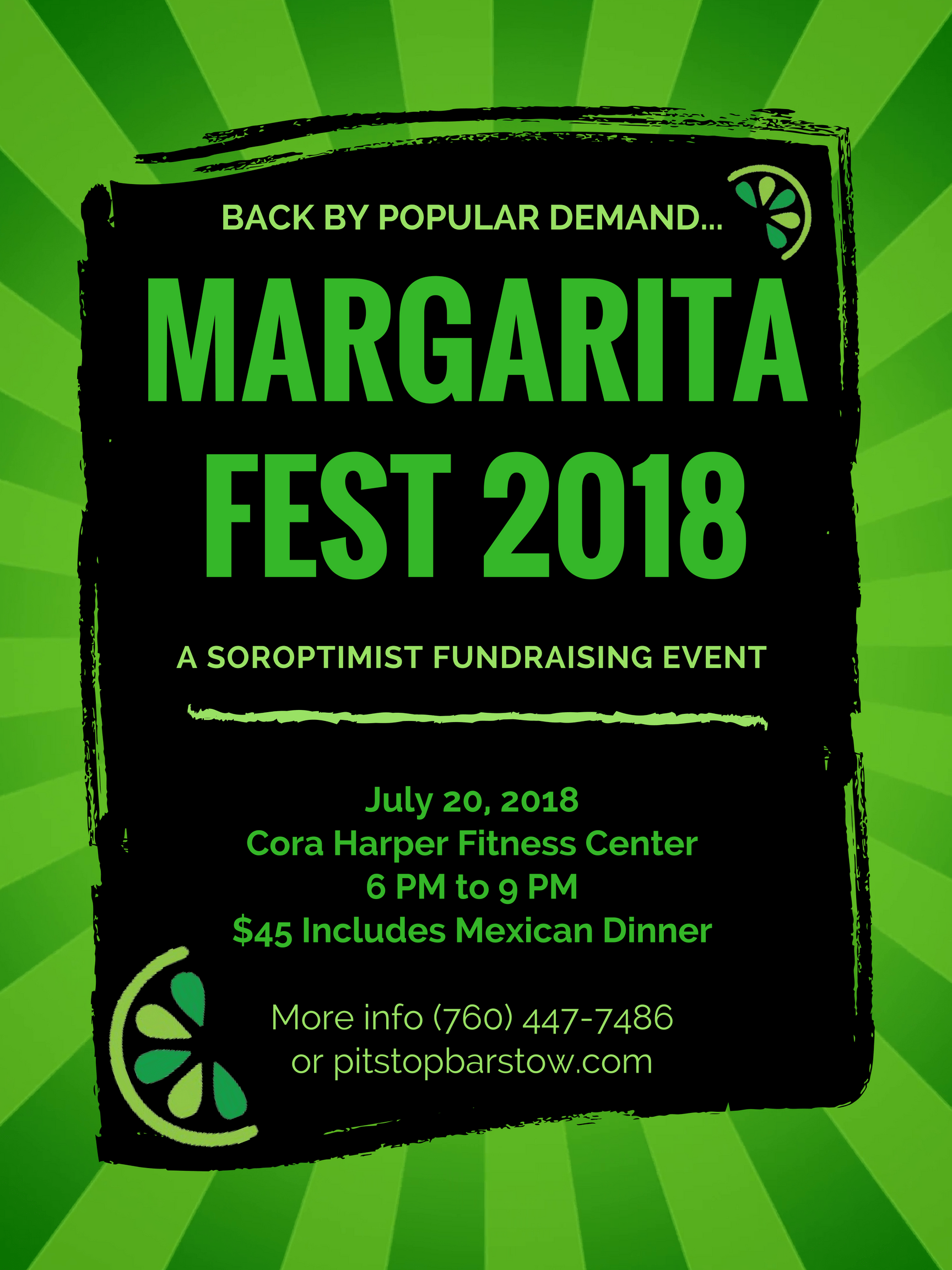 Margarita Fest 2018 Pit Stop Bar & Grill