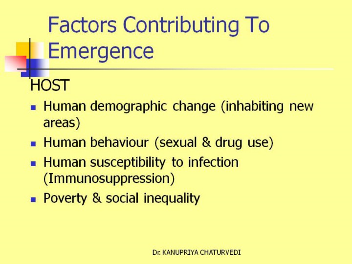 4. Changes in lifestyle that promote unhealthy and risk prone behavior