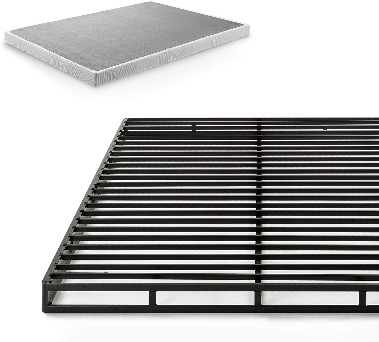 Zinus Victor 4 Inch Low Profile Quick Lock Smart Box Spring / Mattress