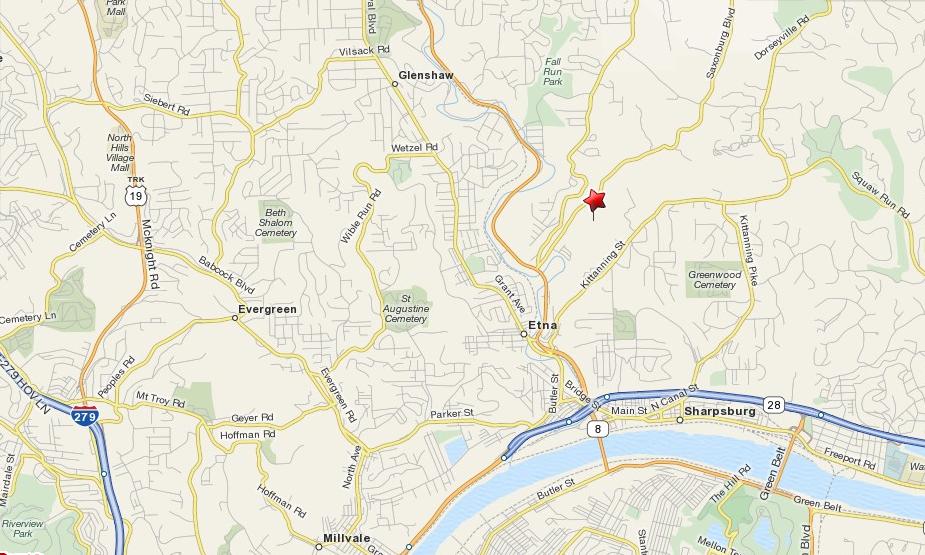 Directions to Glenshaw Moose