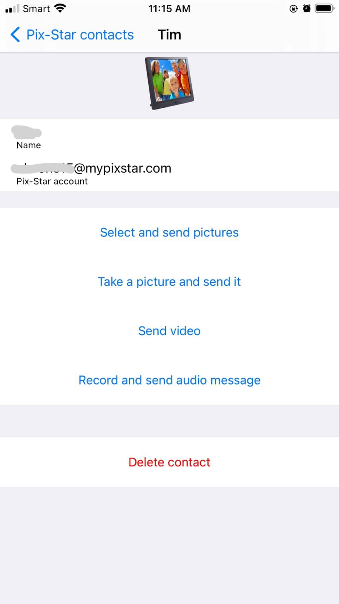 How to Send Photos to a Digital Frame from iPhone in 4 Steps PixStar