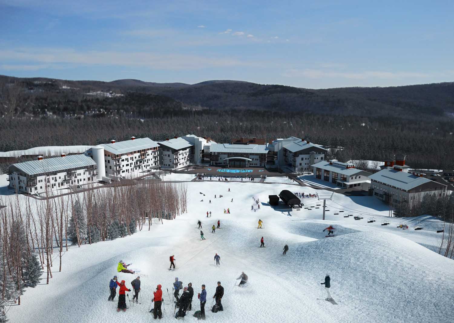 Transforming a 110 Unit Lodge Using 3D Rendering PiXate Creative