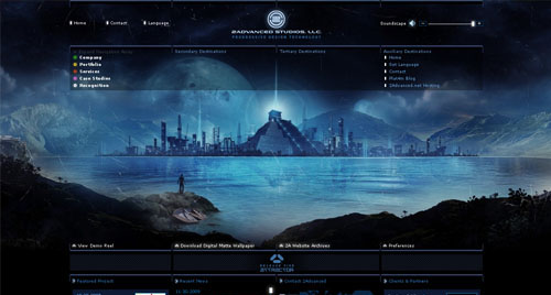 Plus beaux sites web 2011 Plus beaux sites Flash 2011