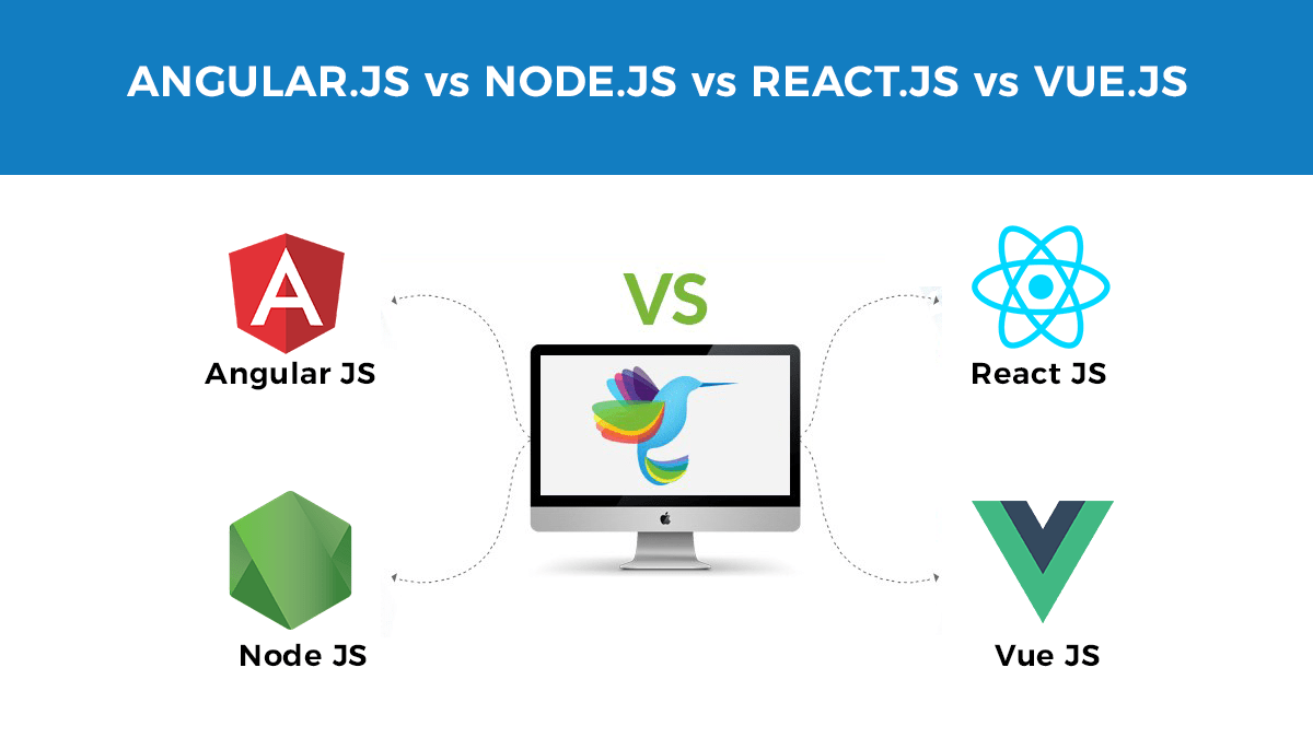 AngularJS Vs React.js Vs Node.js Vs Vue.js Which Is Right for You