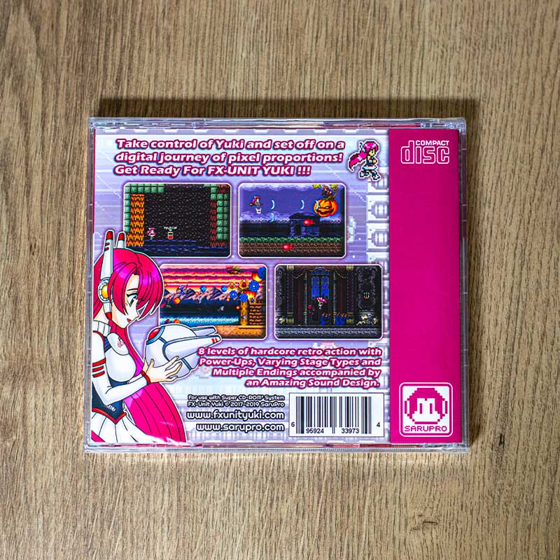 FX Unit Yuki The Henshin Engine PCENGINE CD PixelHeart