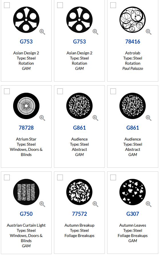 gobo library pIXELsHAM