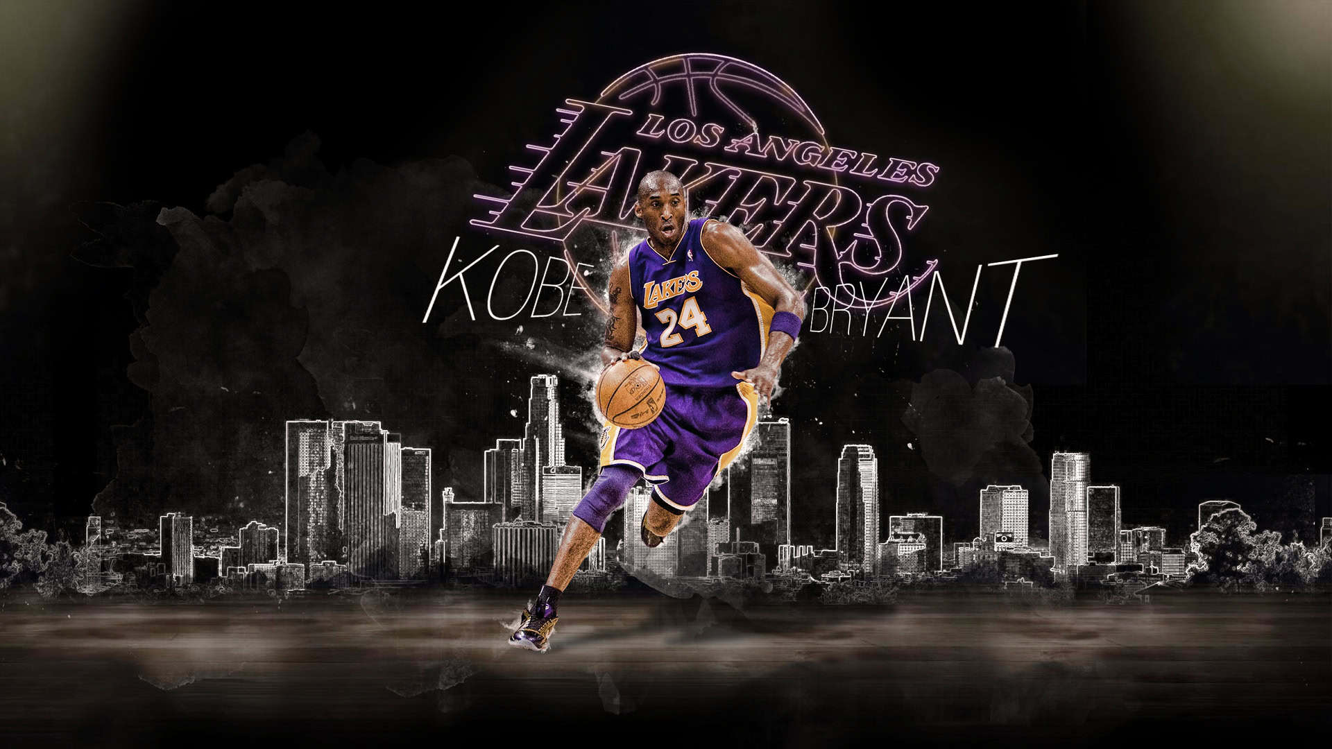 The Los Angeles Lakers backgrounds collection