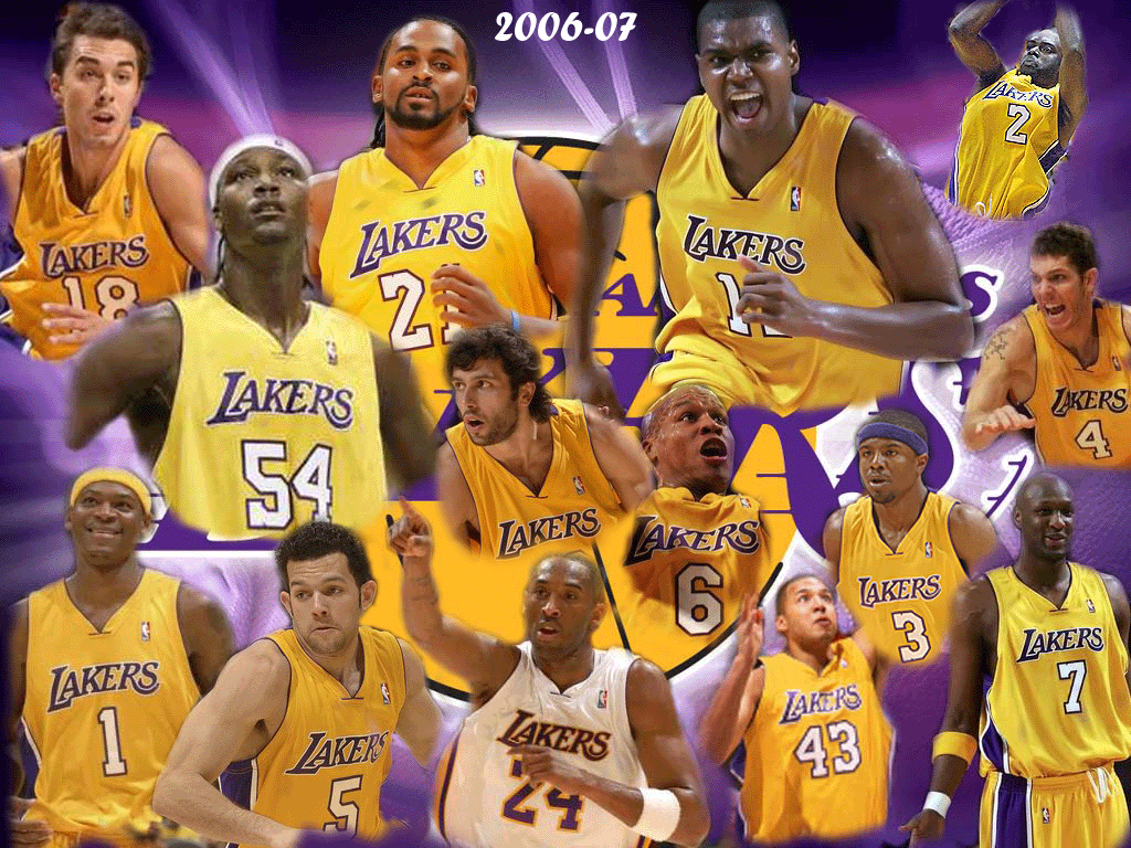 The Los Angeles Lakers backgrounds collection