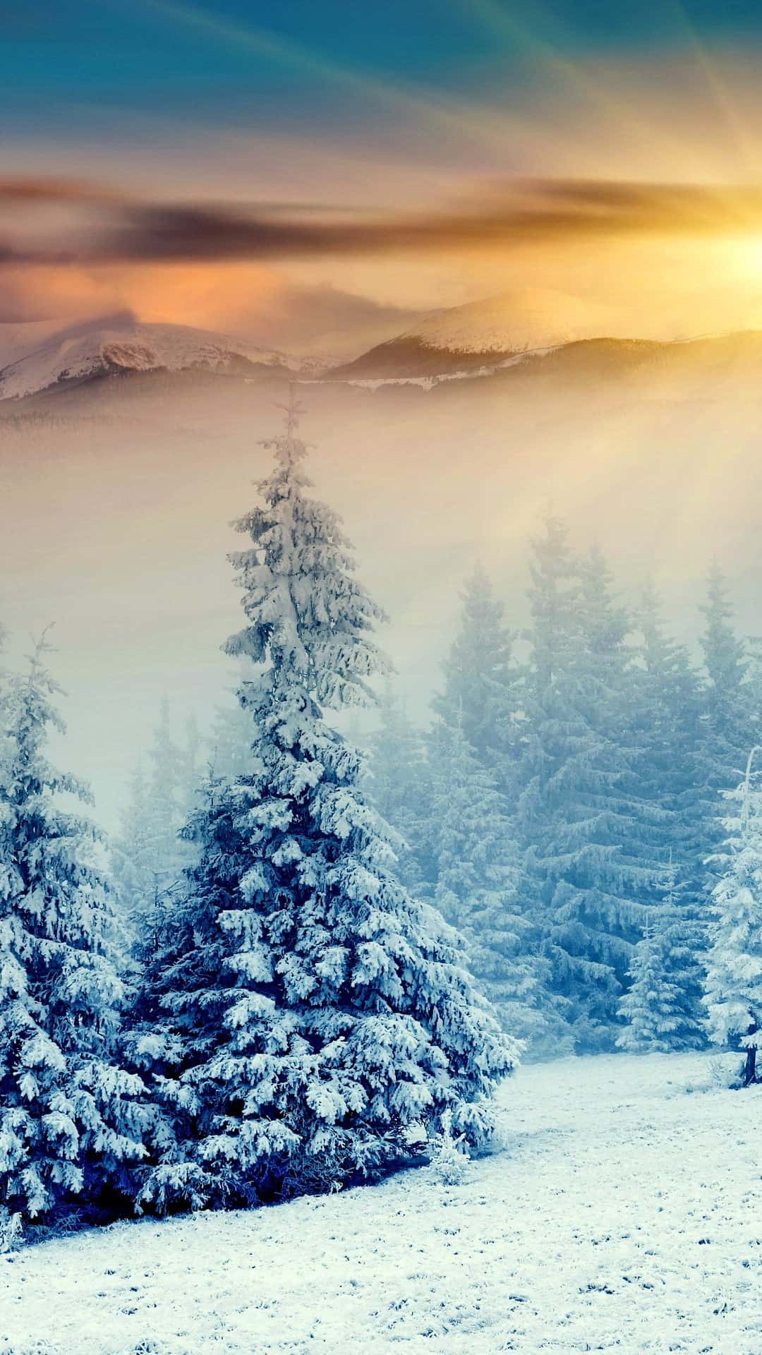 Winter Backgrounds for Iphone HD
