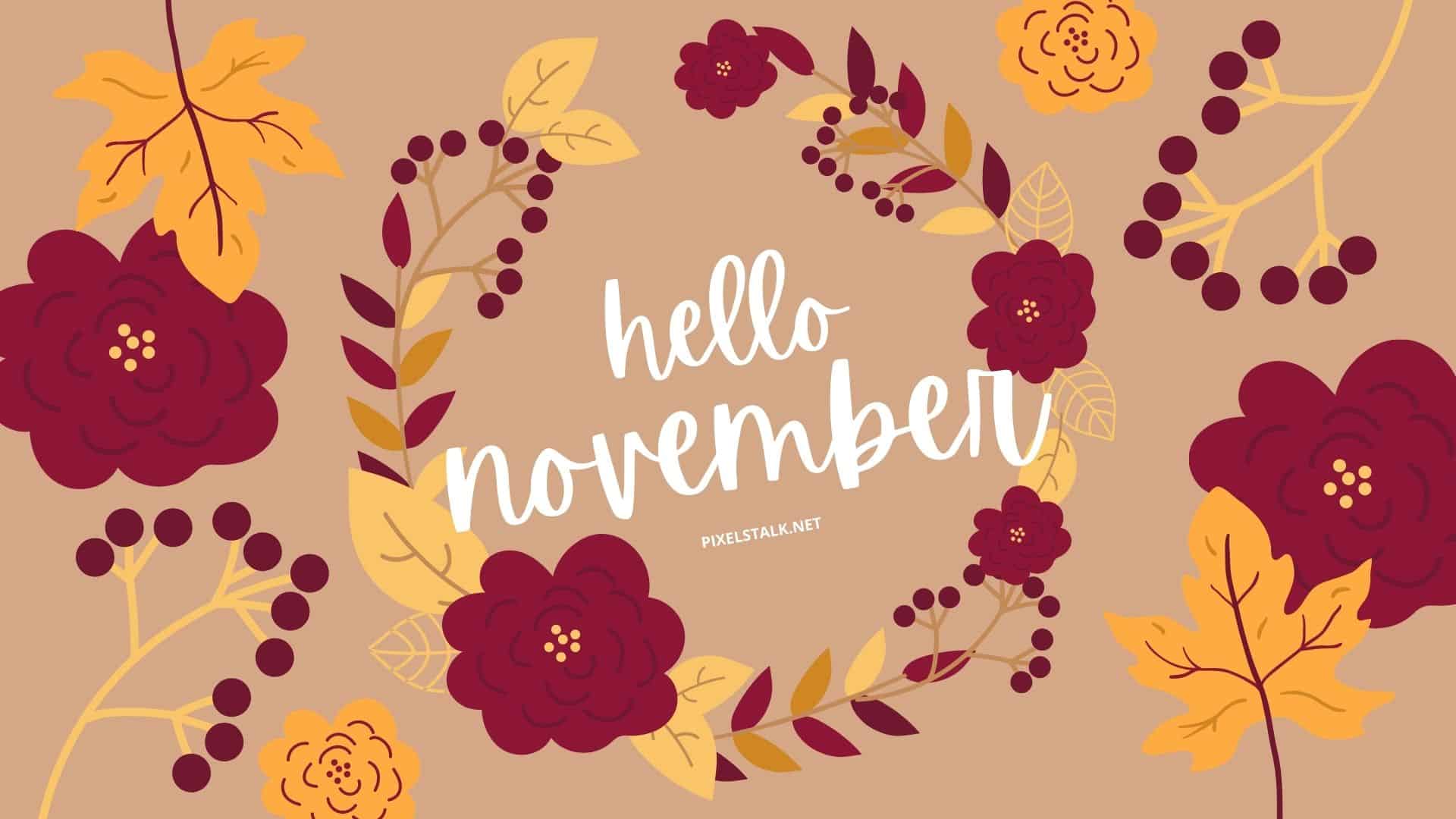 November Backgrounds For Desktop (Cute And Aesthetic Wallpapers) -  Pixelstalk.net