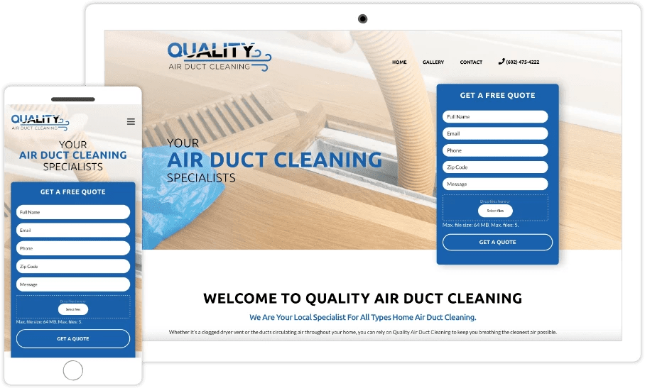 Quality Air Duct Cleaning Pixelvine Creative