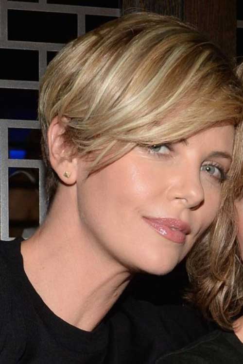 25+ Charlize Theron Pixie Haircut Pixie Cut Haircut for 2019