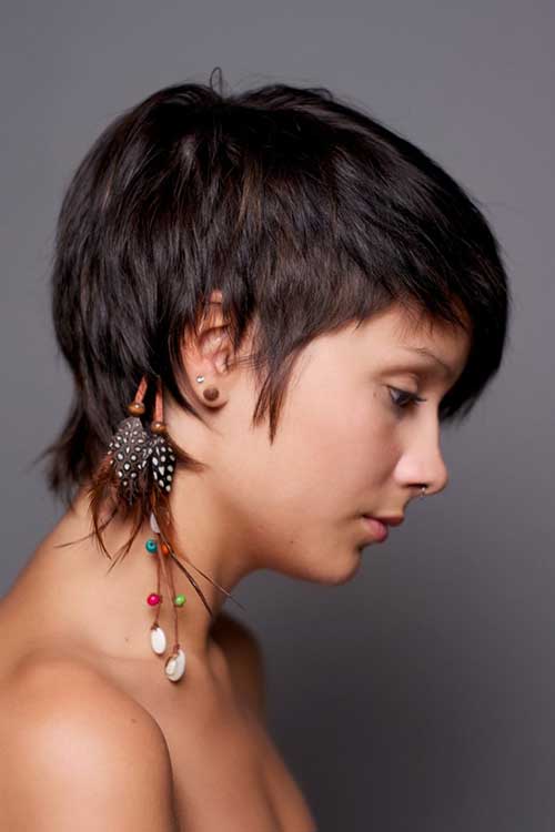 20 Dark Hair Pixie Cut Pixie Cut Haircut for 2019