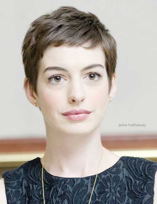 15 Best Anne Hathaway Pixie Haircuts Pixie Cut Haircut for 2019