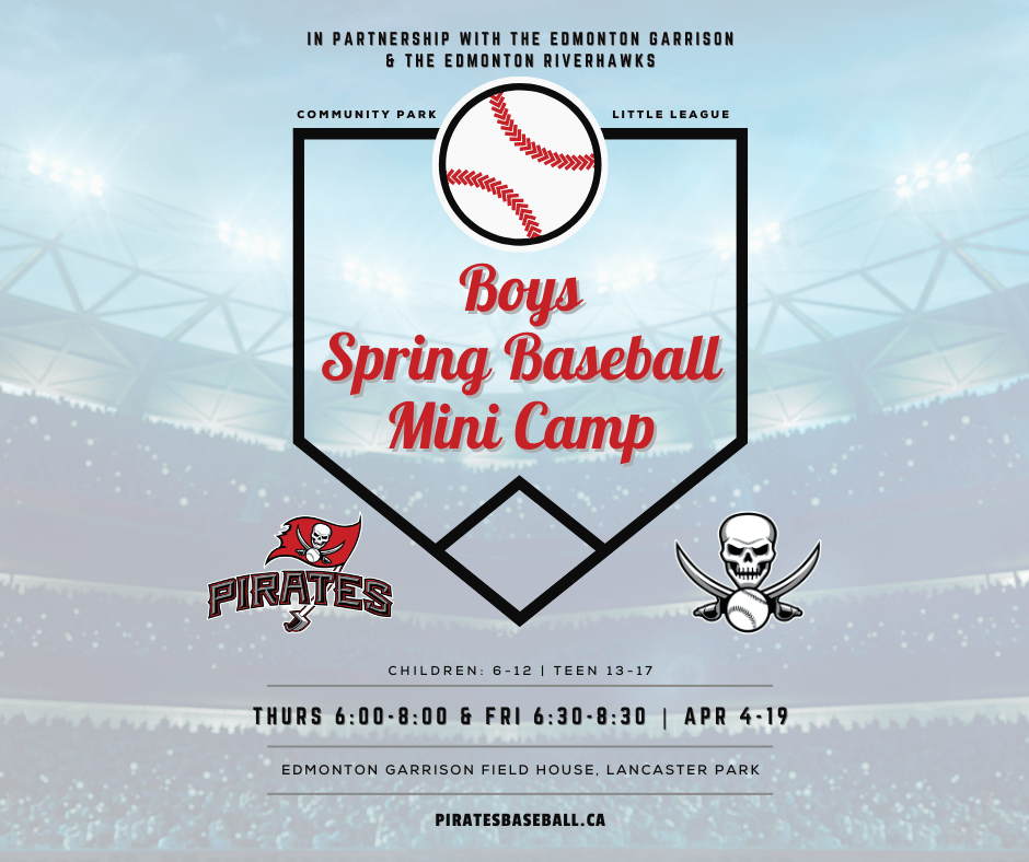 Spring Camps Pixie Pirates Baseball