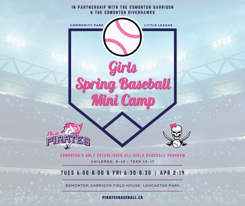 Spring Camps Pixie Pirates Baseball