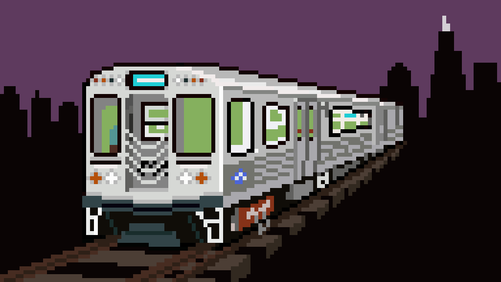 Pixilart train gif by wilfordgrimly