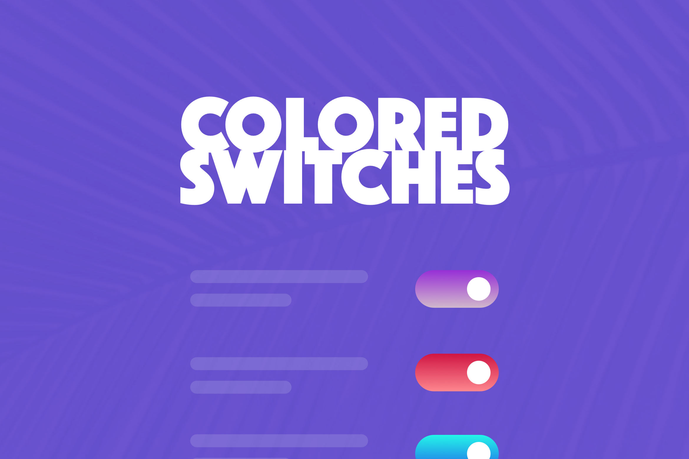 1000 Colored Switches Pixroad