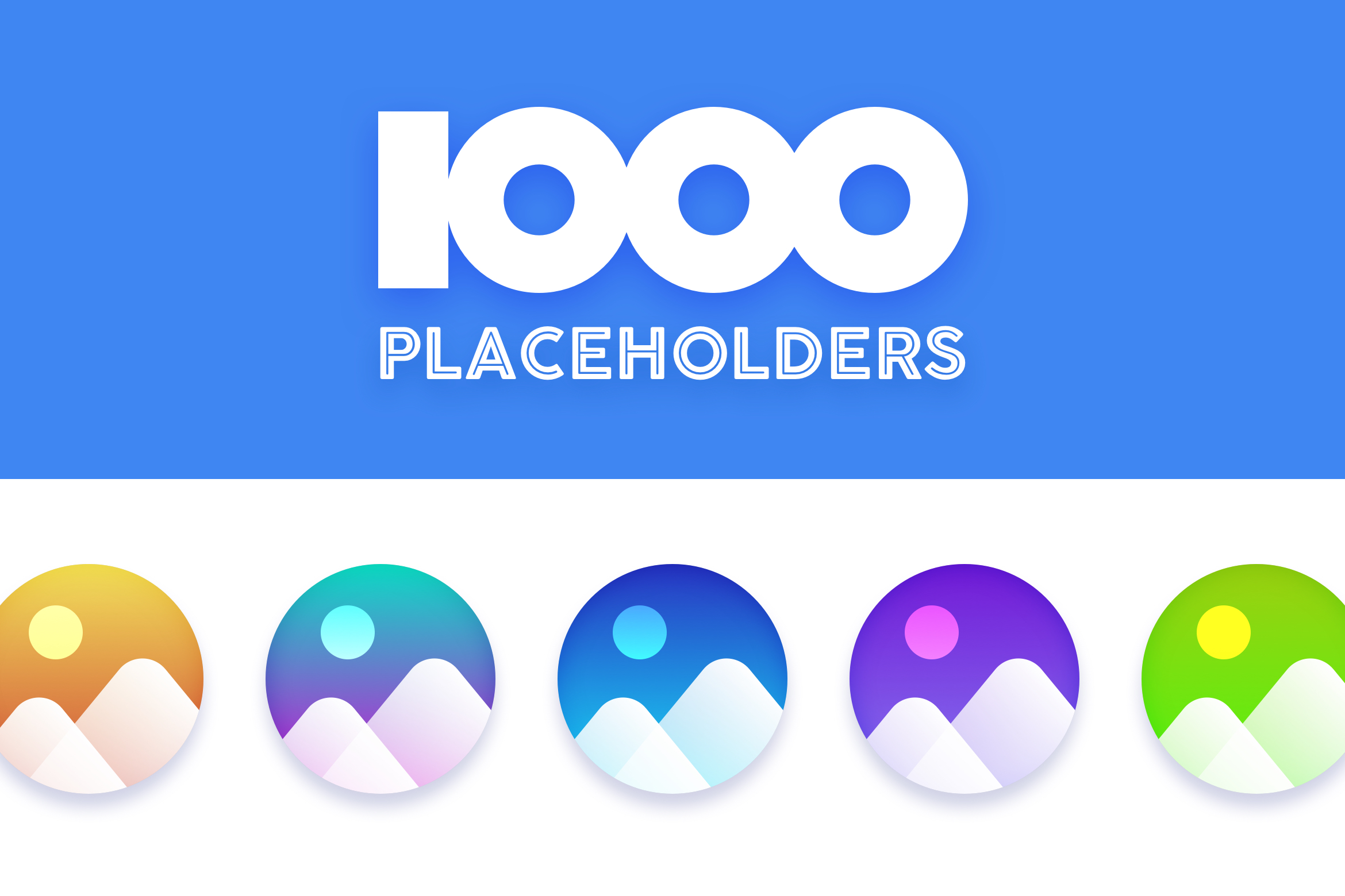 1000 Image Placeholders Pixroad