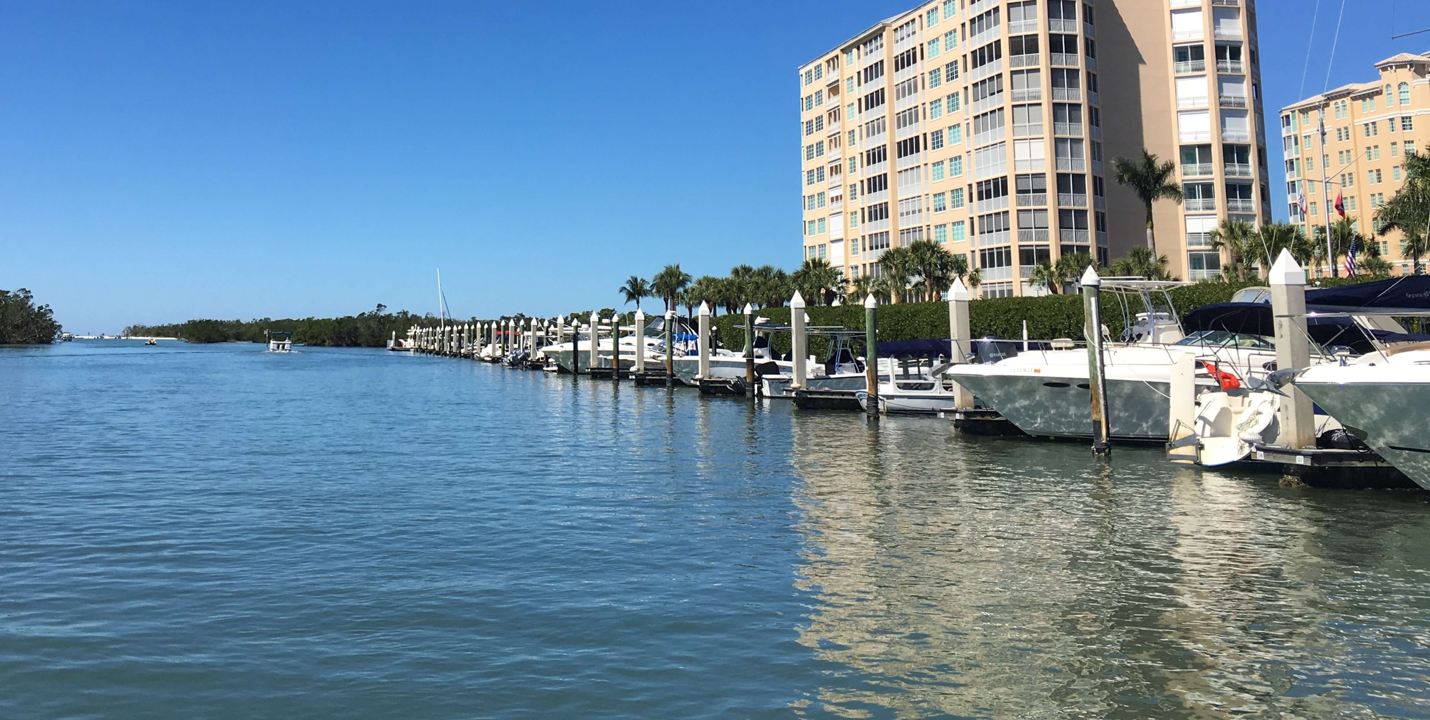 Pelican Isle Yacht Club Coming By Boat