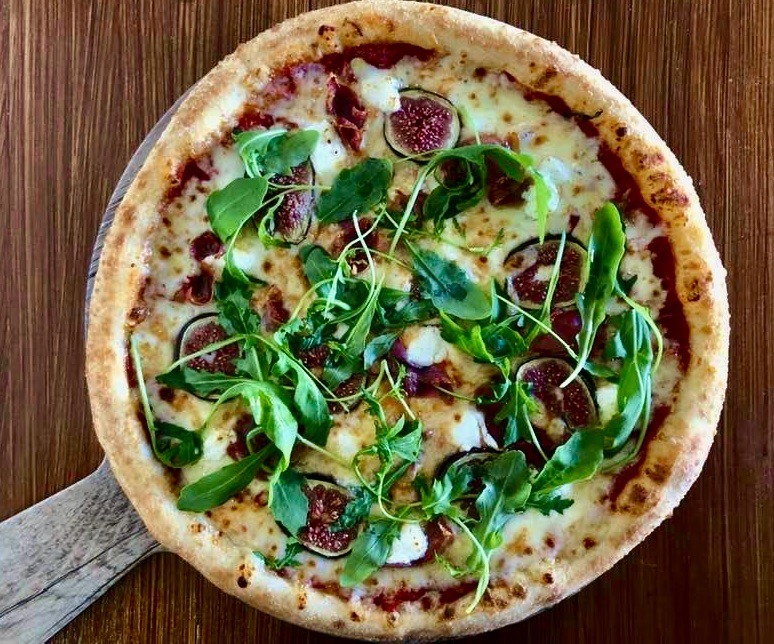 Fig, Prosciutto & Goats Cheese Pizza Baracca