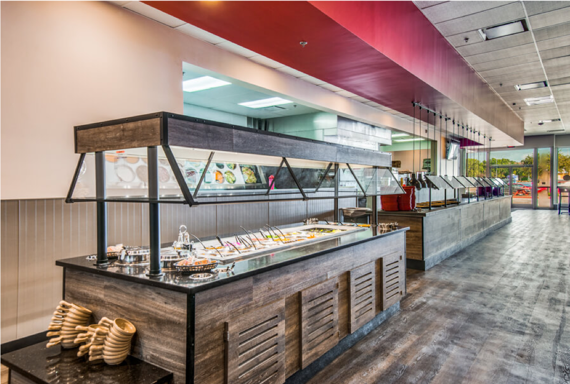 Pizza Inn’s AllDay Buffet is generating returns. an owner