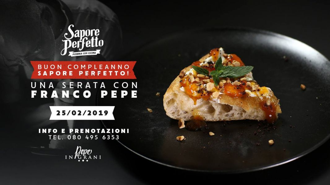 Franco Pepe da Sapore Perfetto una serata con il migliore pizzaiolo d