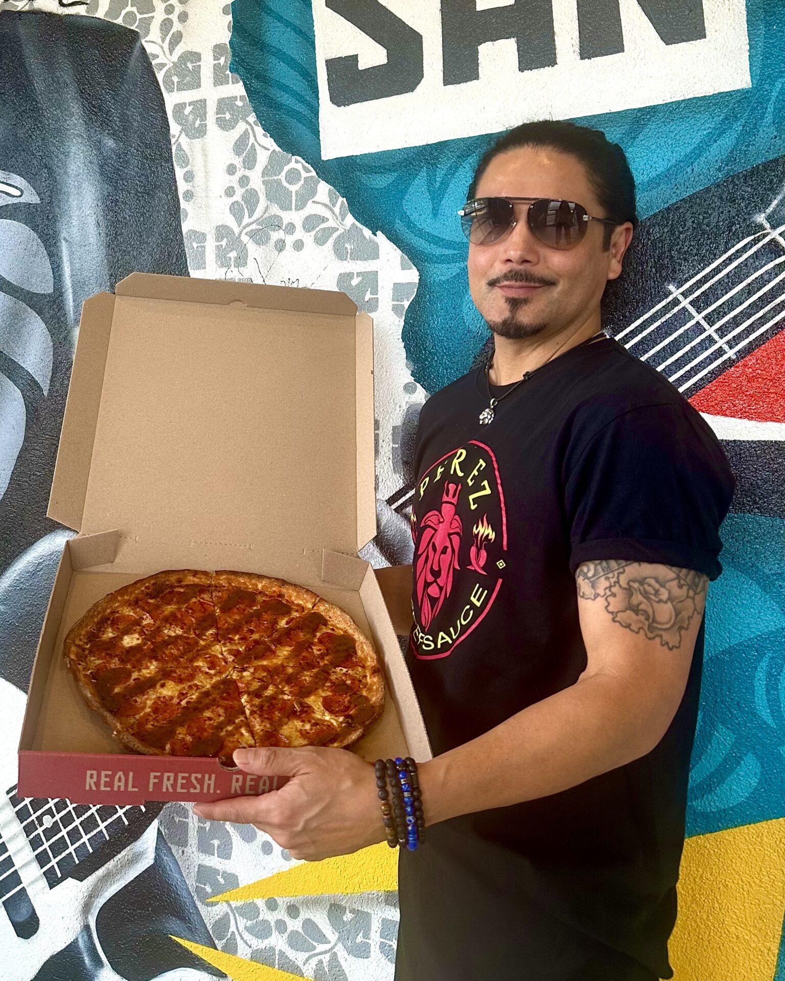 San Antonio Pizza Company, Pizza Patrón and Chris Perez Team Up To