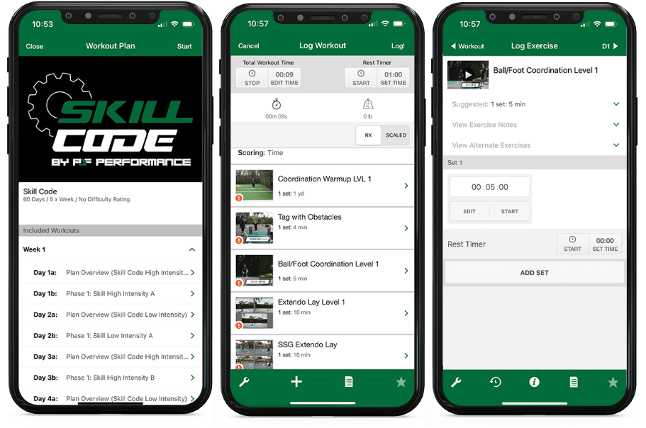 The Skill Code PJF Performance