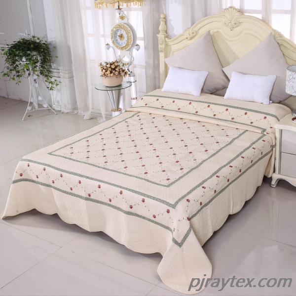 Embroidery quilt set, Embroidery quilts, Bedspread Quilt Set
