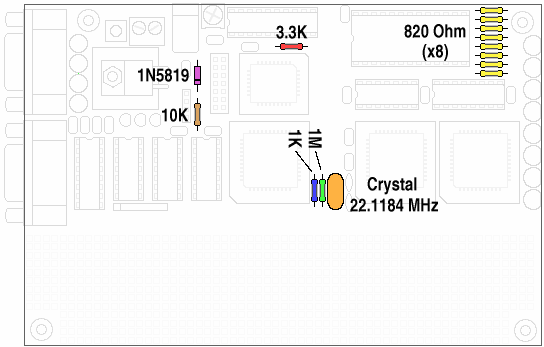 8051 Development System Circuit Board