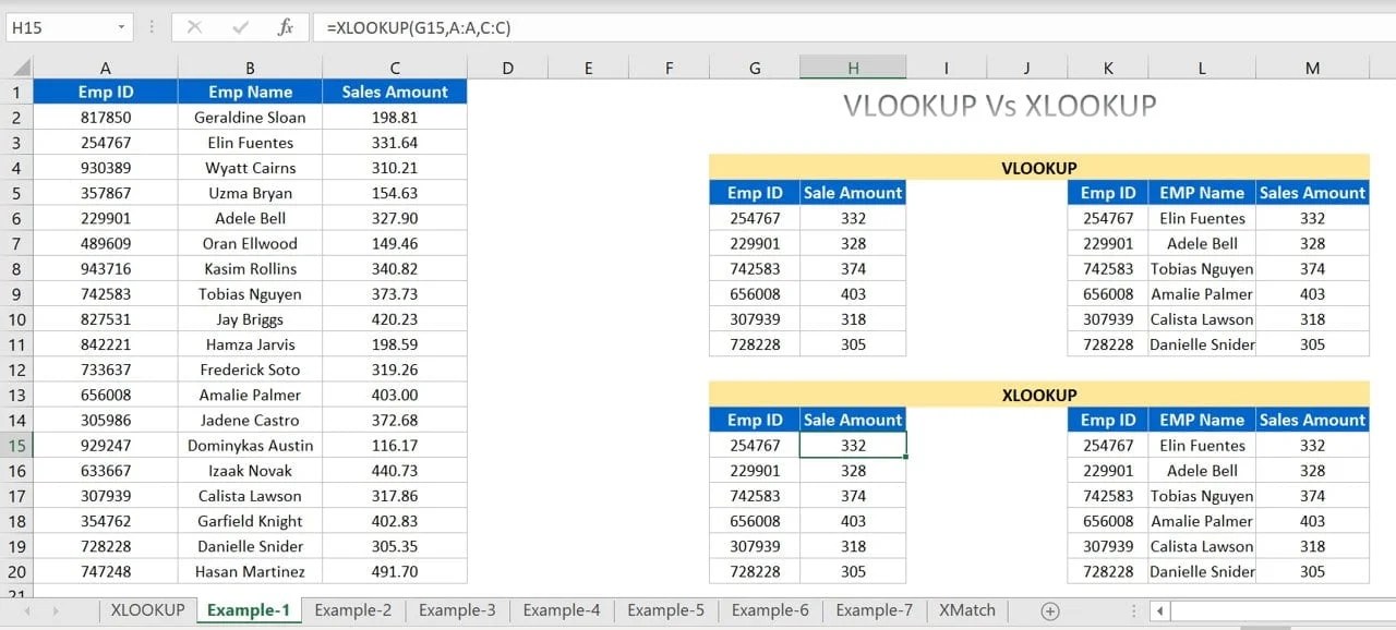 XLOOKUP1 PK An Excel Expert