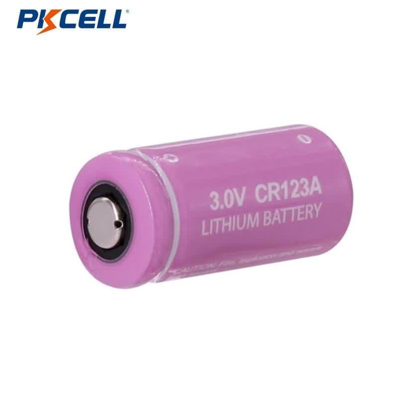 PKCELL CR123A 3V 1500mAh LIMnO2 Battery