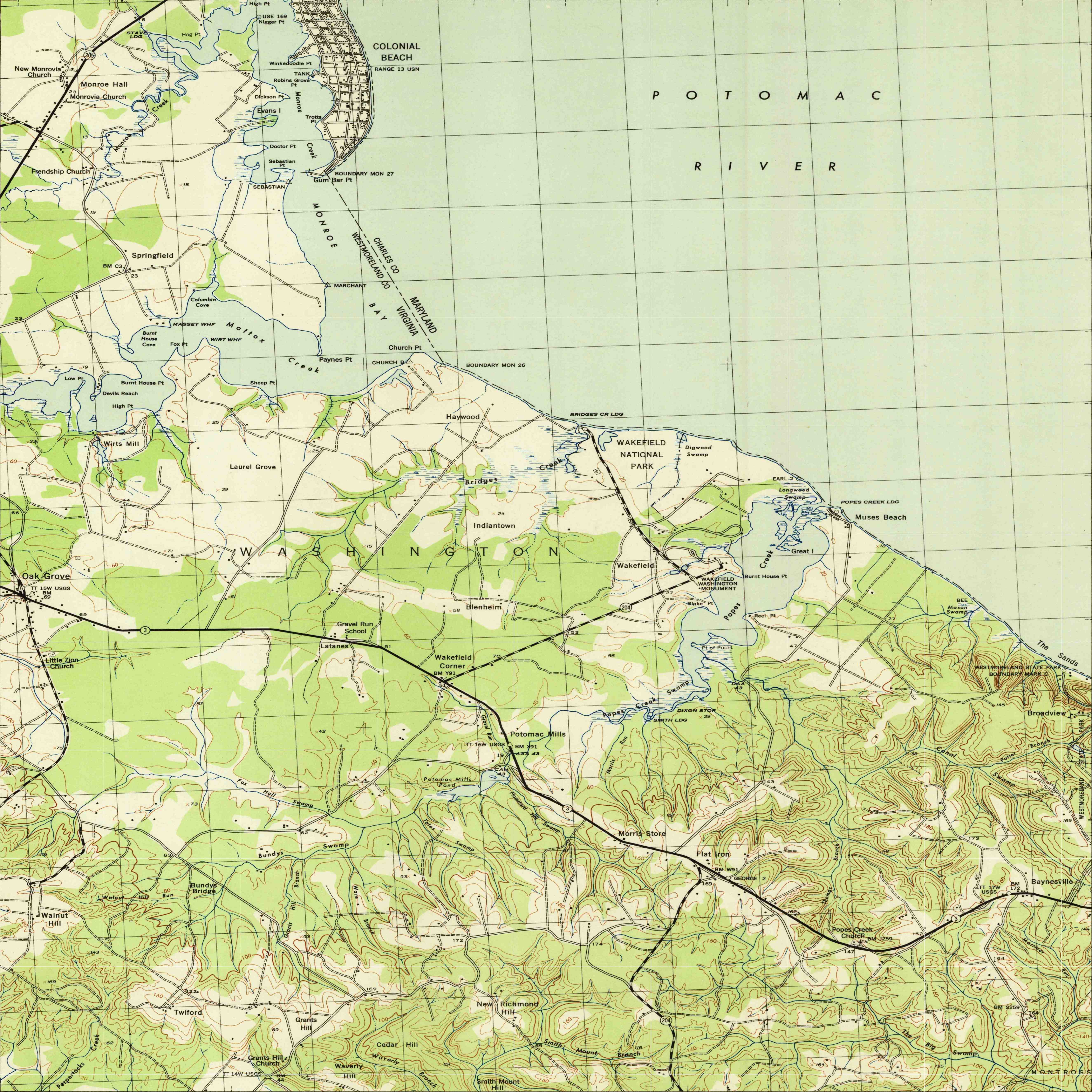 Placid Bay Estates Historical Maps