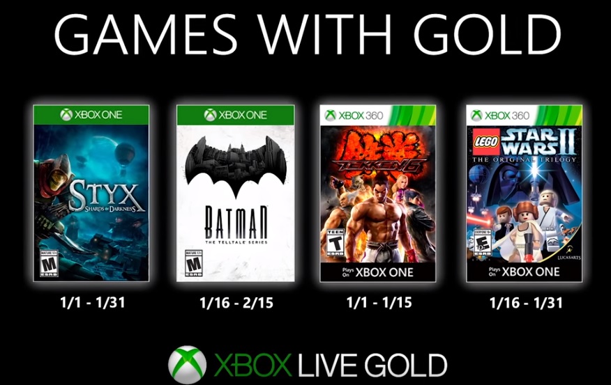 Xbox Live Gold Ecco i giochi gratuiti di Gennaio 2020