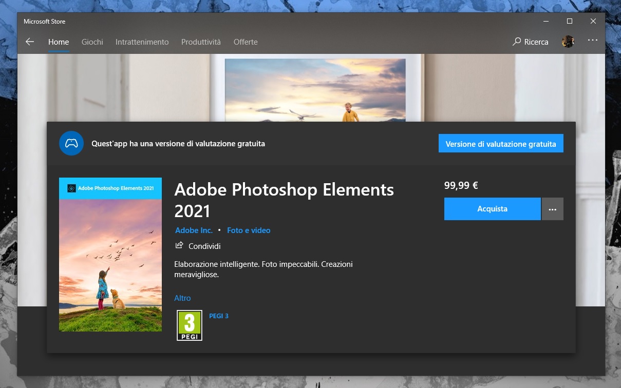 Adobe Elements 2021 arriva sul Microsoft Store! Plaffo