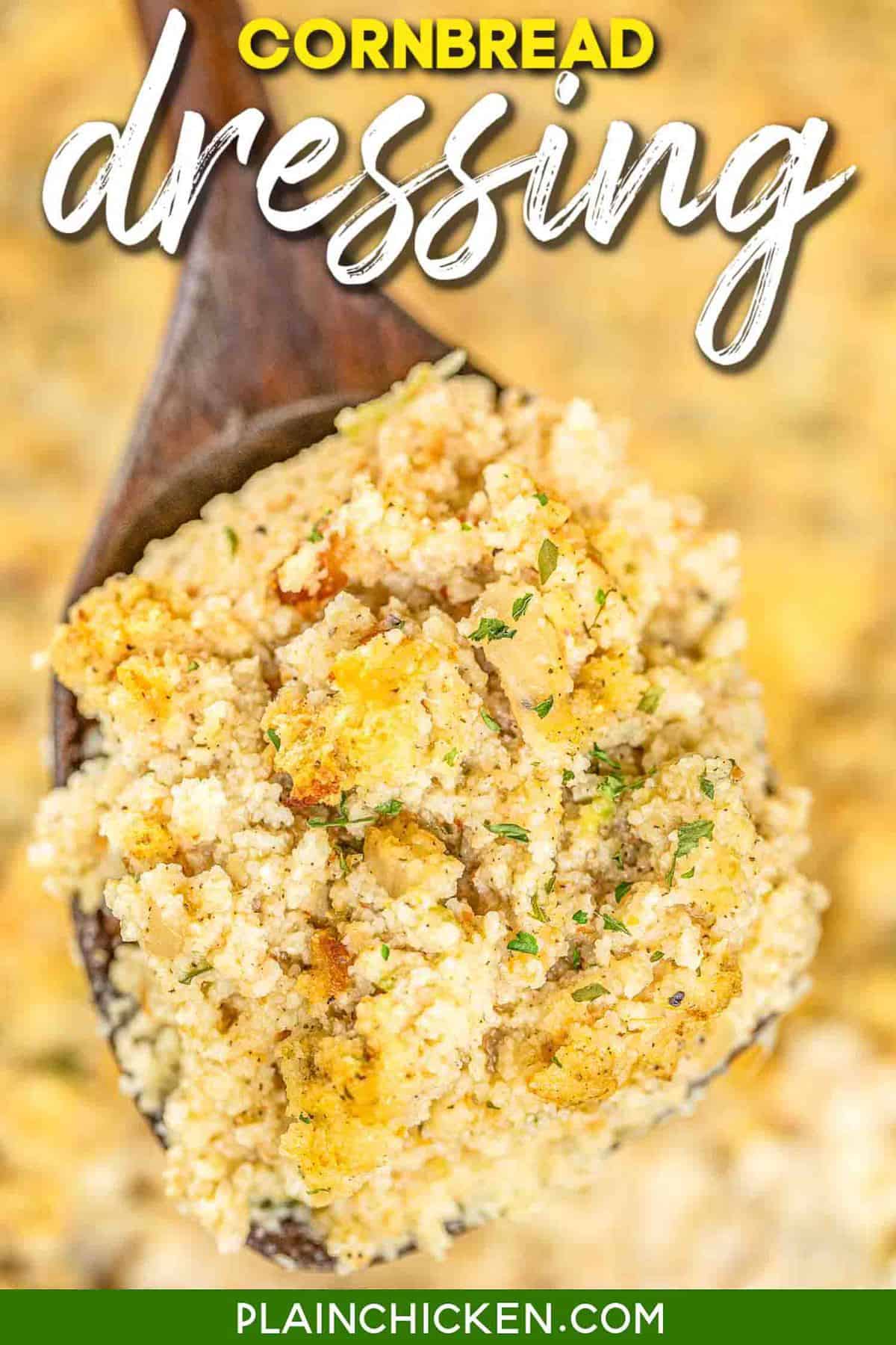 Cornbread From Scratch For Dressing