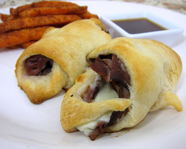 French Dip Crescents Plain Chicken