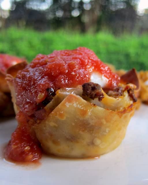 Taco "Cupcakes" Plain Chicken