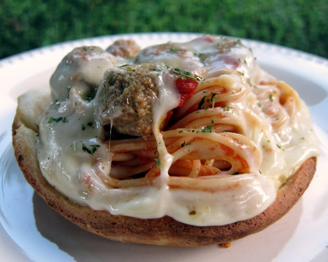 Spaghetti and Meatball Pot Pies Plain Chicken