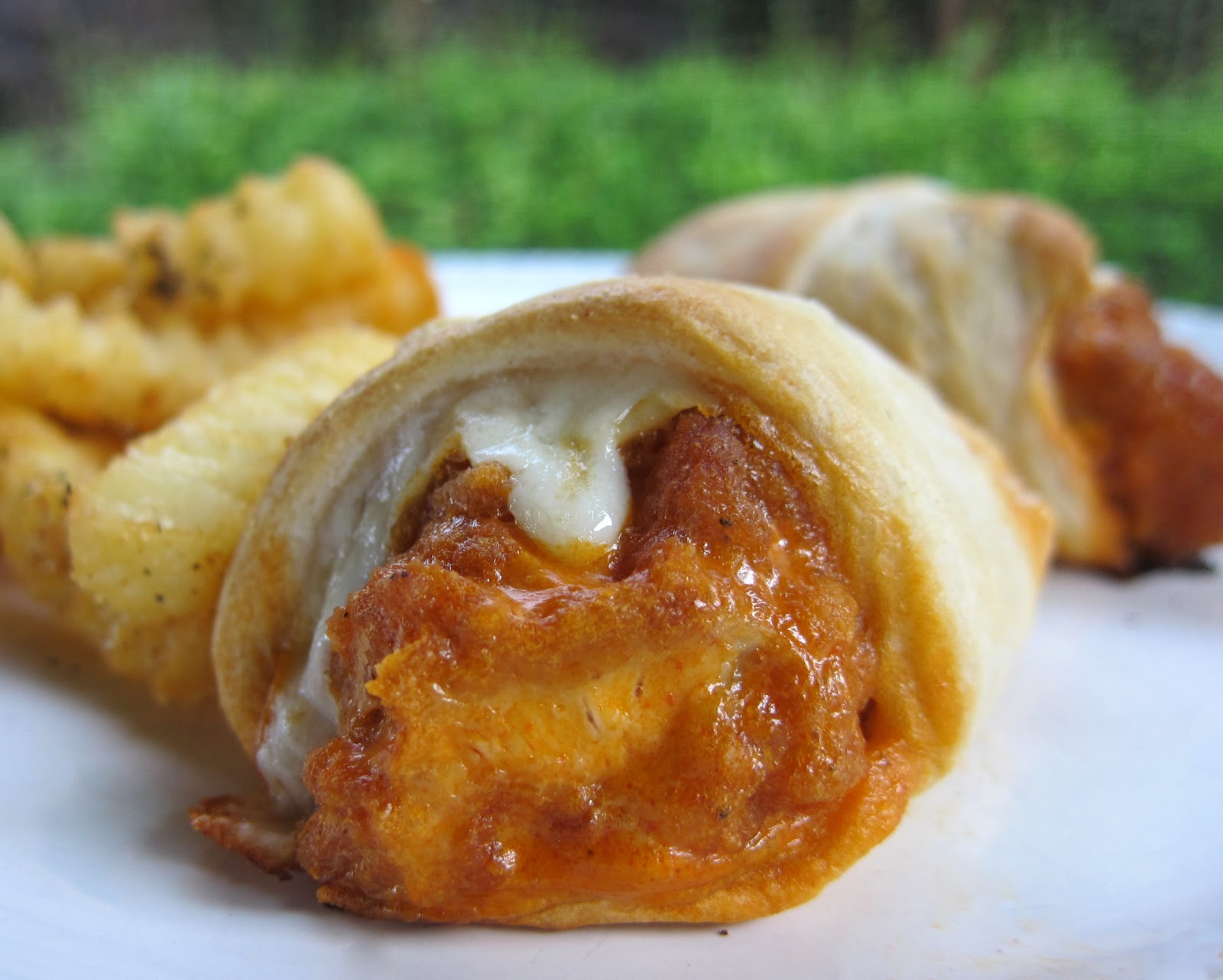 Buffalo Chicken Crescents Plain Chicken