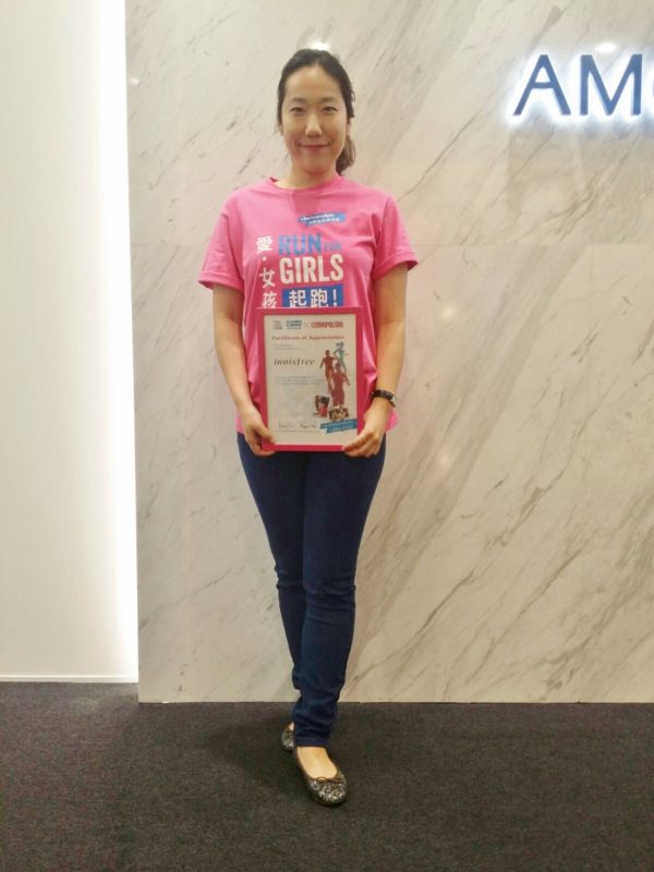 1,000 Female Participated in "Run For Girls" Plan International Hong Kong